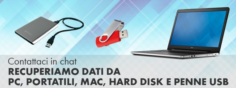 recupero dati hard disk usb pc Hard disk esterno non funzionante