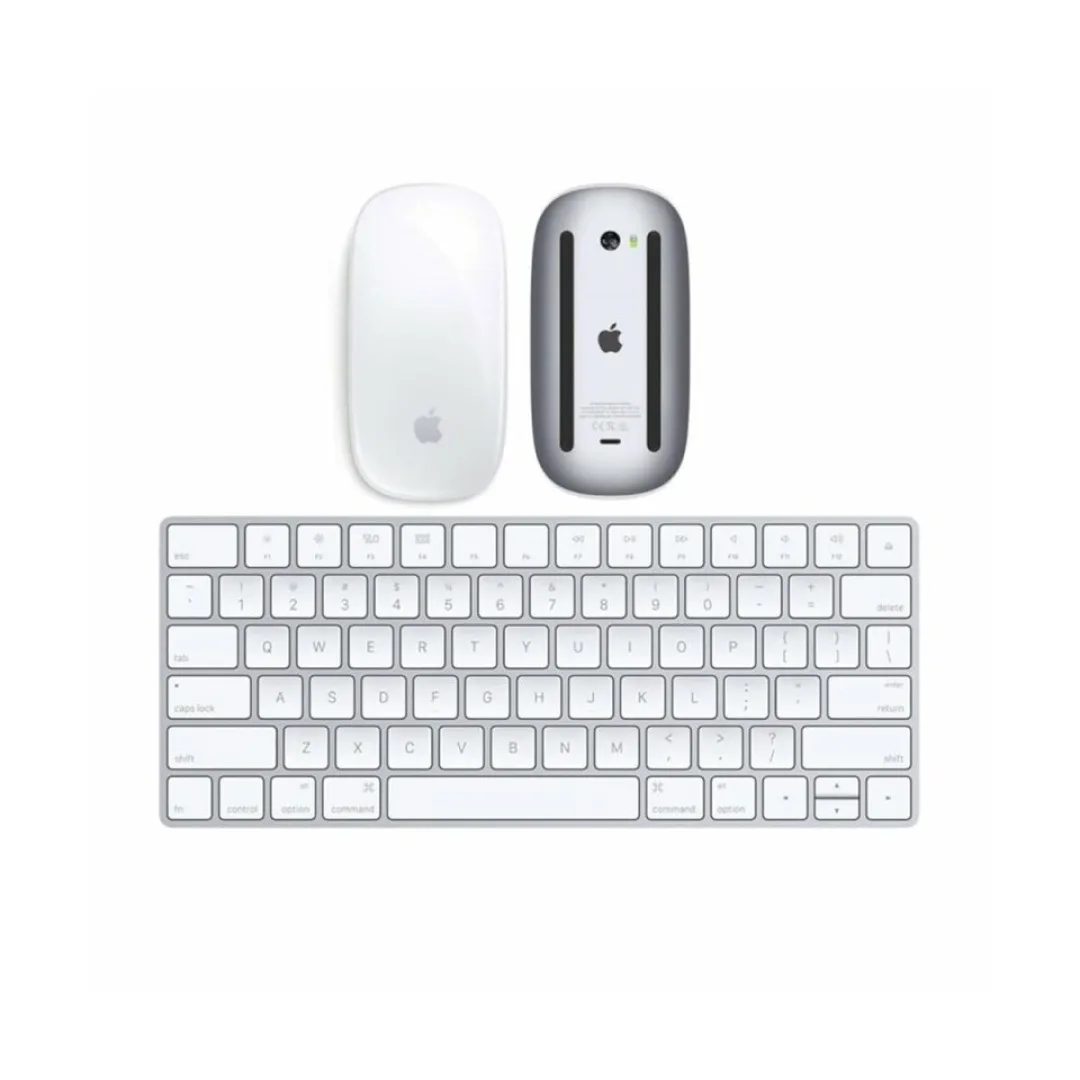 Kit Apple Magic Mouse 2 + Magic Keyboard (2a Generazione) Ricaricabile ITA (Ricondizionato, Eccellente)
