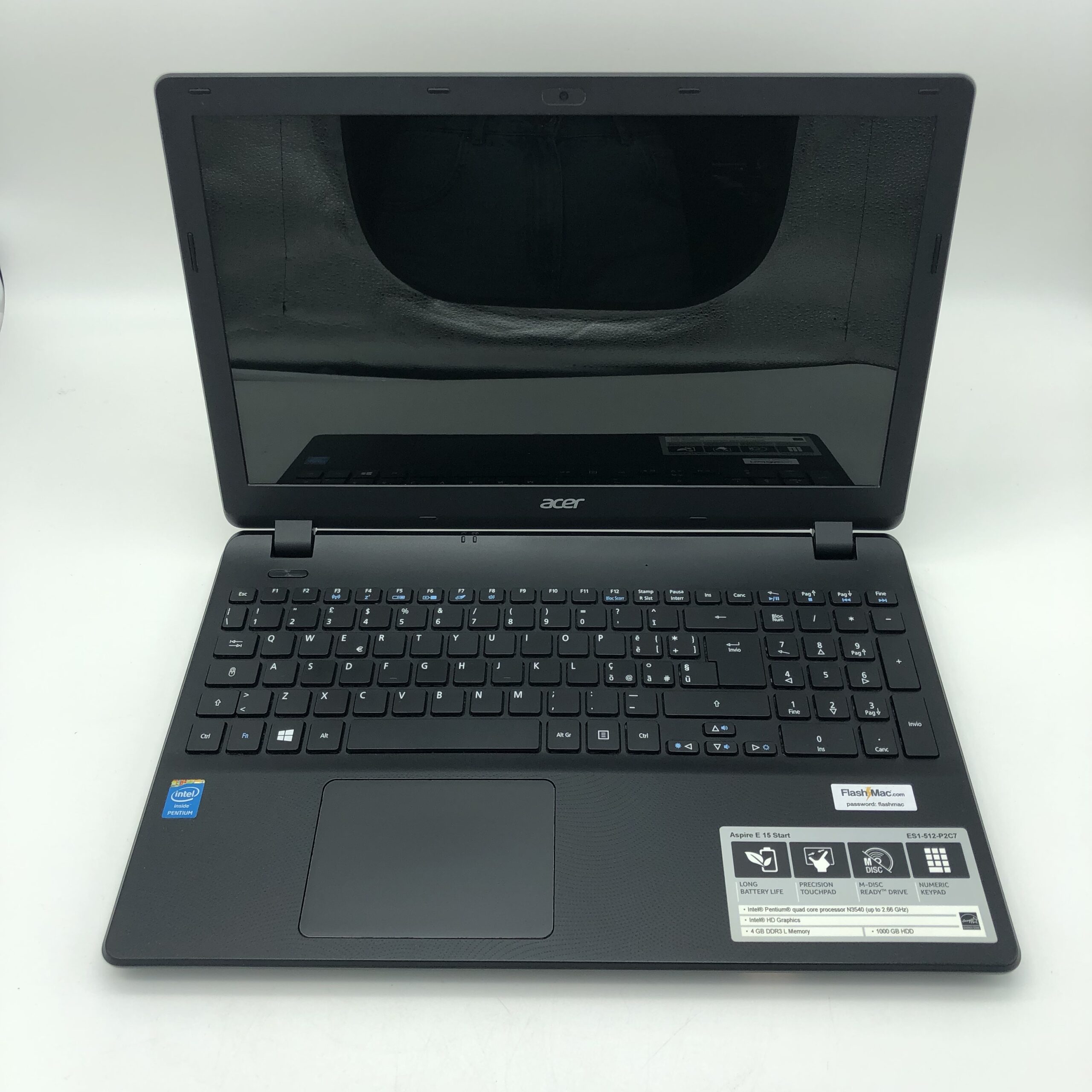 Acer Aspire E15 Ricondizionato (15", Pentium dual-core, 4GB) - Ottimo - Windows 11 - immagine 3
