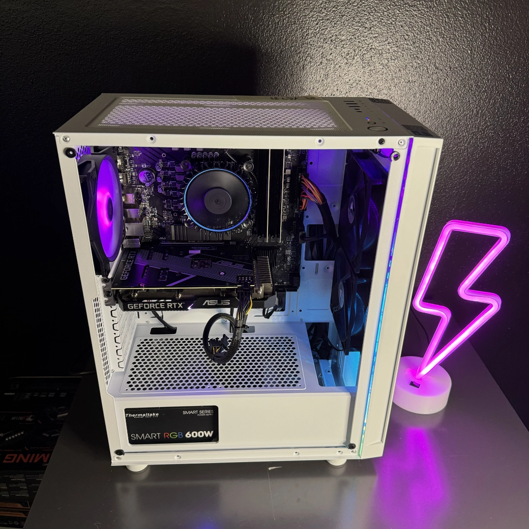PC Gaming MSI (Intel i3 12100f 4-core, Radeon RX 6600 8GB, 16GB RAM, 1.5TB) - Windows 11 - Nuovo - immagine 3