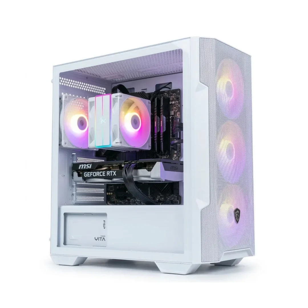 ARCADE - PC Gaming (Ryzen 5 5600 6-core, 16GB, Intel ARC B580 12GB, 1TB SSD) - NUOVO - immagine 2