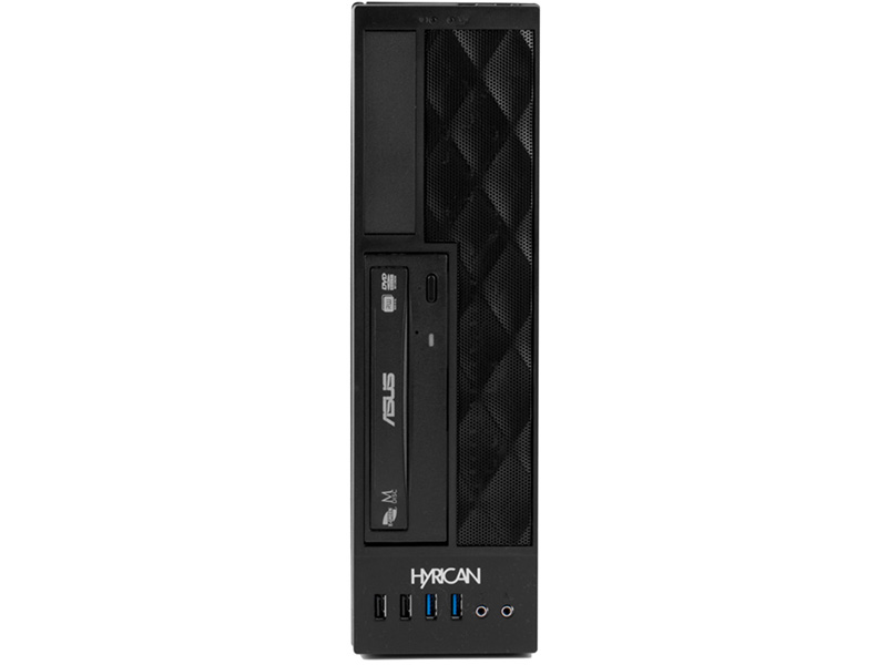 PC ufficio Desktop Ricondizionato Hyrican SFF (Ryzen 5 6-core, 8GB, 256 SSD) - Windows 11- Ottimo
