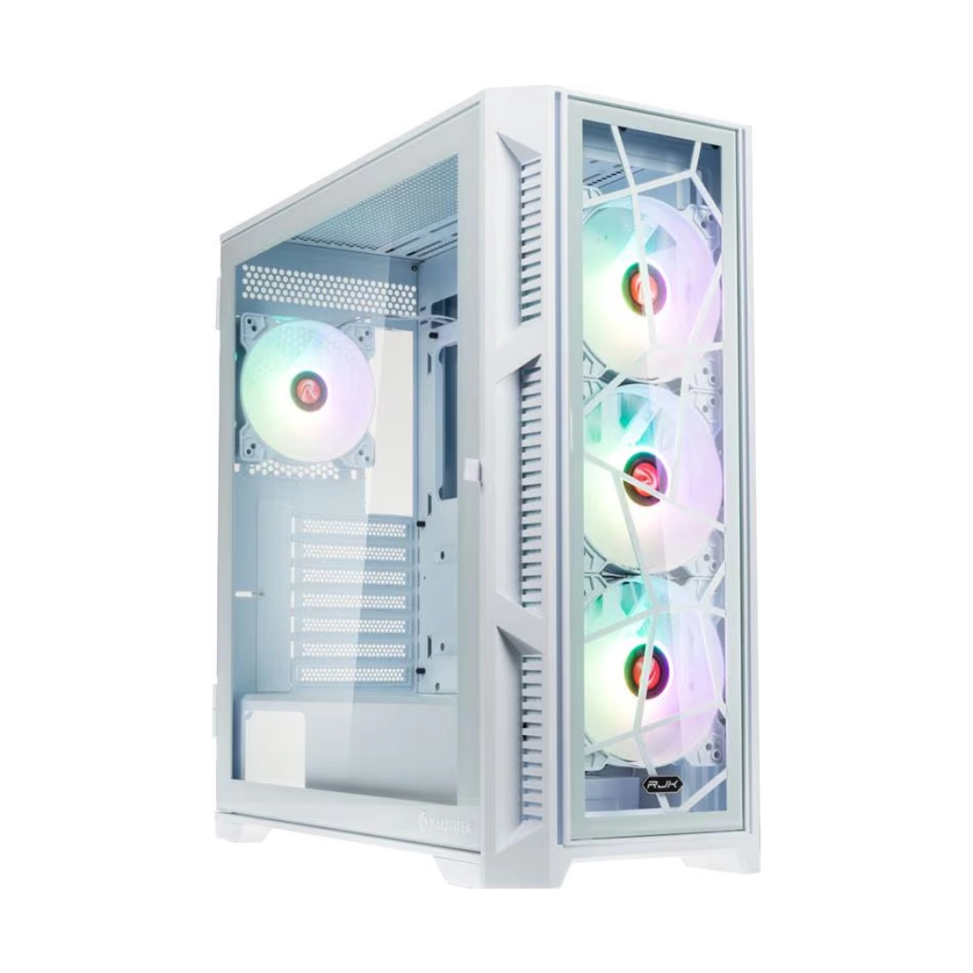 PC Gaming assemblato (Intel i3 12100f 4-core, Radeon RX 6600 8GB, 32GB RAM, 1.5TB, Bianco) - Windows 11 - Nuovo