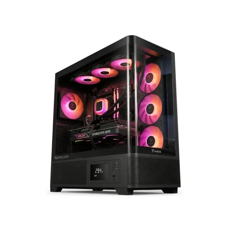 DARK WARRIOR - PC Gaming (Ryzen 7 7700X 8 core, 16 / 32 GB DDR5, RTX 5070 12GB, 1TB, Wi-Fi) - NUOVO