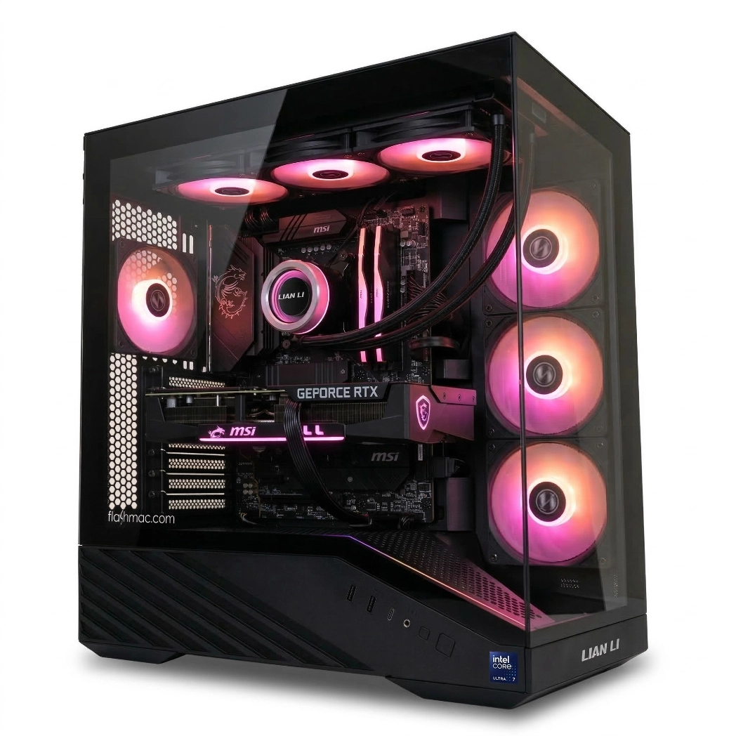 pc gaming intel core ultra 7 rtx 5070 ti lian li Home New 2025