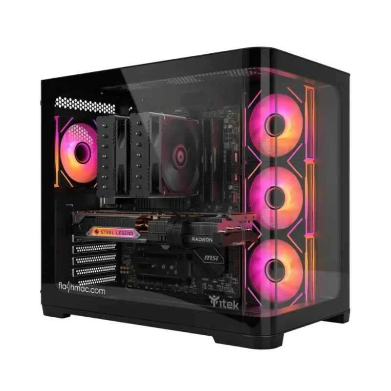 RED THUNDER PRO - PC Gaming (Ryzen 5 9600X 6-core, 16 / 32GB DDR5, RX 9070 XT 16GB, 1TB) - NUOVO