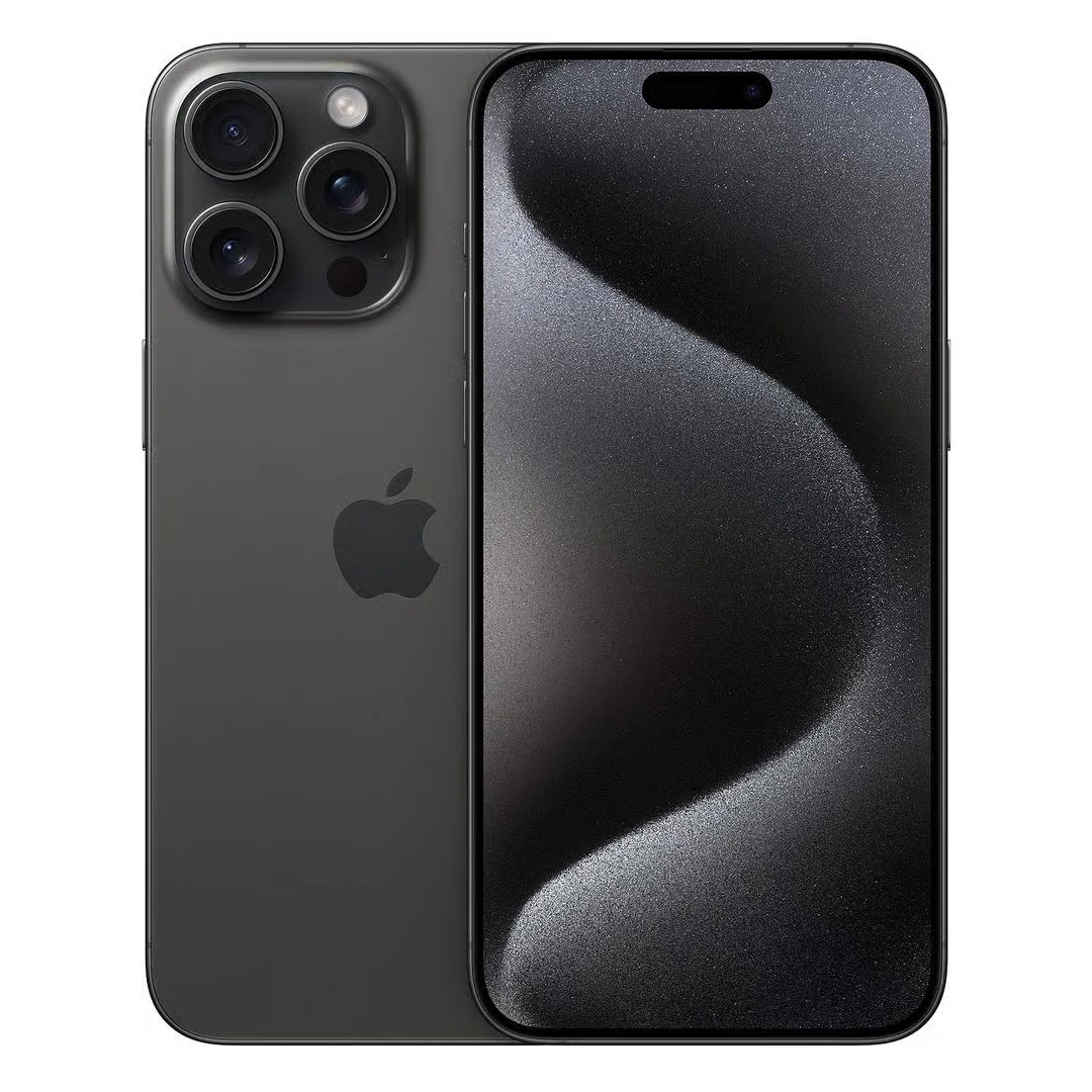 Apple iPhone 15 Pro Max USATO ORIGINALE (Titanio nero, 256GB) - Eccellente