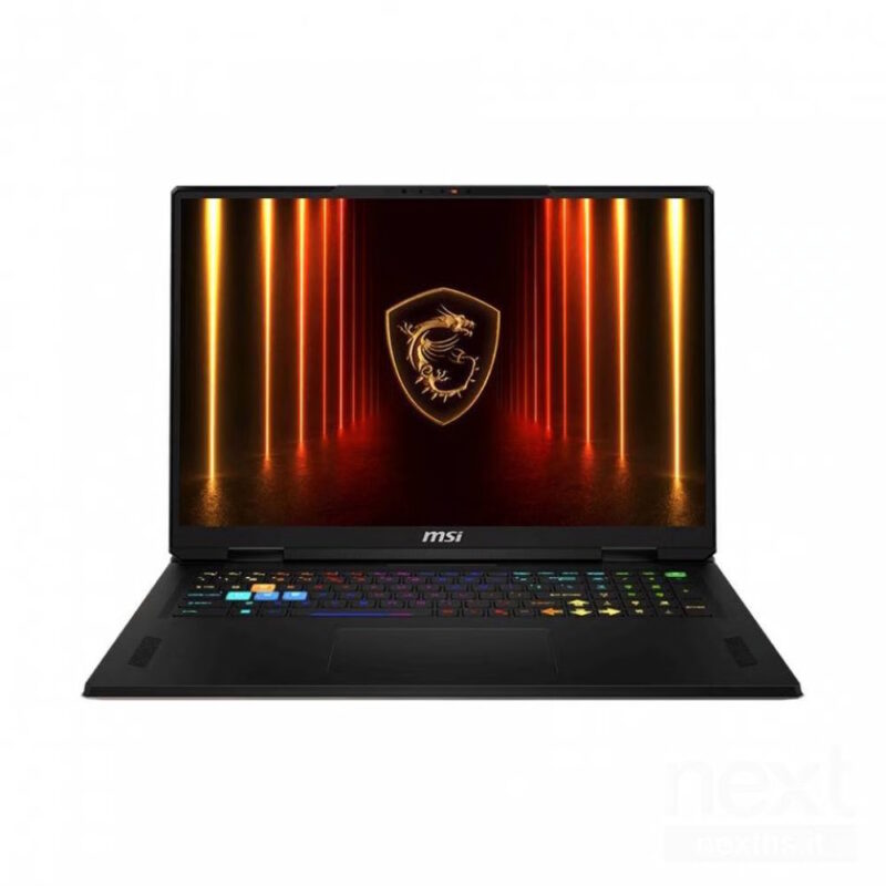 MSI Vector 18 HX AI 18" Gaming (Core Ultra 9 275HX, 32GB, RTX 5090 24GB, 1TB SSD) – Windows 11 Home - Nuovo