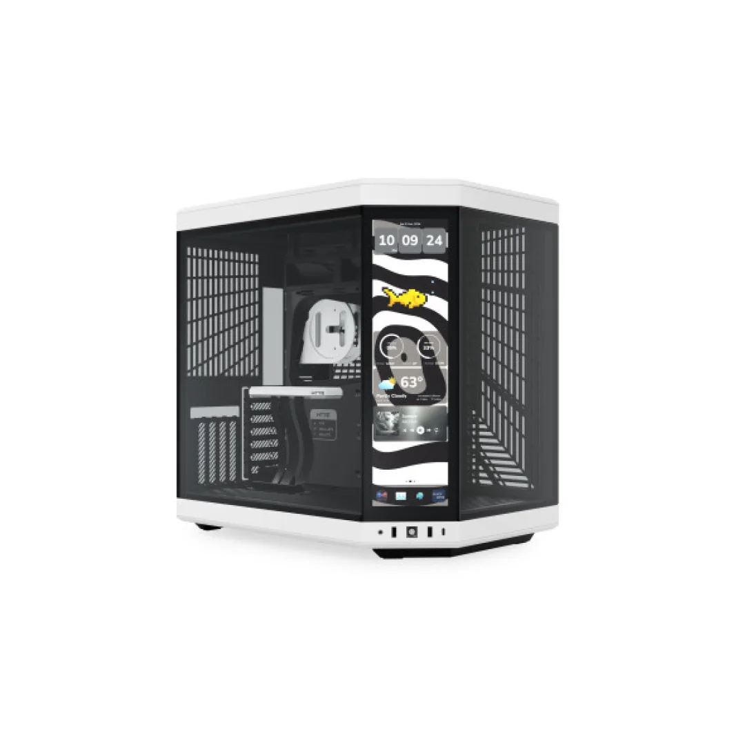 HYTE CASE MID TOWER Y70 TOUCH INFINITE PANDA CS-HYTE-Y70TTI-WB