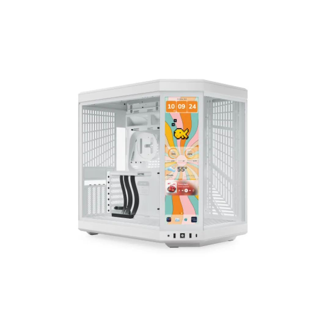 HYTE CASE MID TOWER Y70 TOUCH INFINITE SNOW CS-HYTE-Y70TTI-WW