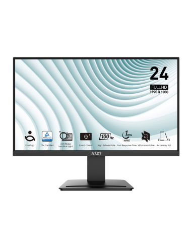 MSI MONITOR PRO MP2412 23.8'' 16:9 VA FLAT 1920x1080 FHD 100Hz FREE SYNC