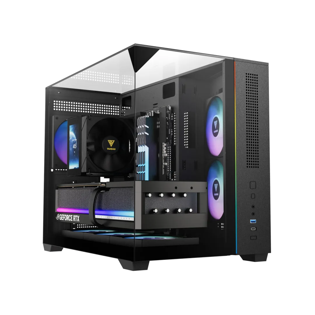 PC Gaming Ricondizionato (Ryzen 7 5700 8-core, 16GB, RTX 3070 8GB, 1TB) - Windows 11 - Eccellente