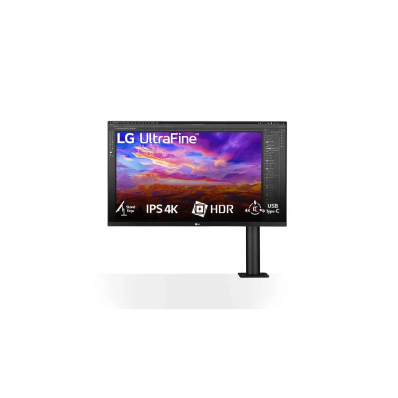 Monitor LG Ergo 32" 32UN88AP-W (4K UHD 3840x2160, IPS, USB-C) Bianco Ricondizionato - Eccellente