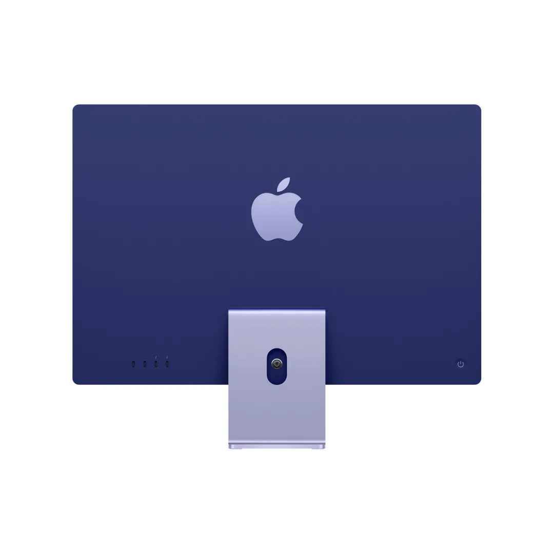 Apple iMac 24" pollici Ricondizionato (M3 8-Core, 4 porte USB-C, 2023, Viola) - Eccellente - immagine 2