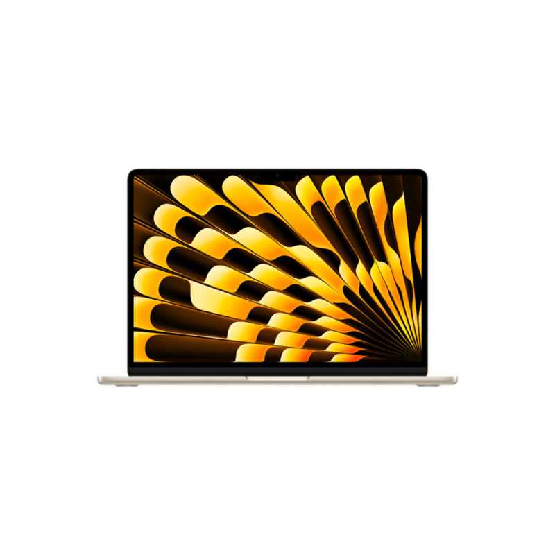 Apple MacBook Air M3 Ricondizionato (13,6", M3 8-Core, Galassia, 24GB RAM, 512GB SSD) - Eccellente