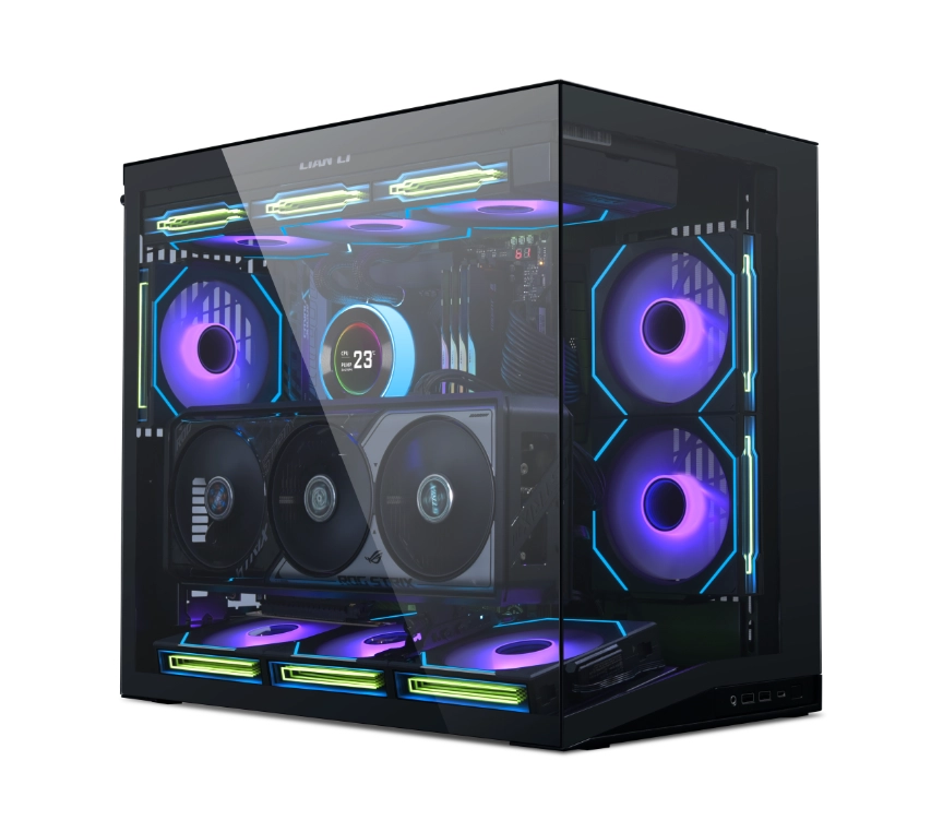 APEX PC Gaming Ryzen 7 9800X3D RTX 5080 Lian Li O11 Dynamic Mini V2