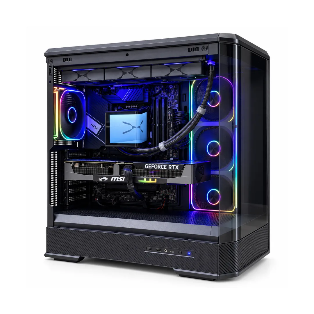 PC Gaming Ricondizionato i9-13900K con RTX 5070 Ti MSI, raffreddamento a liquido 360 e vetro temperato
