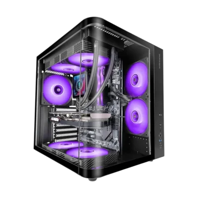Refurbished Gaming-PC mit RGB-Lüftern, geprüft und garantiert